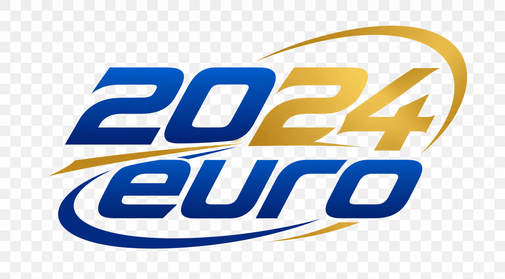 2024 Euro লোগো